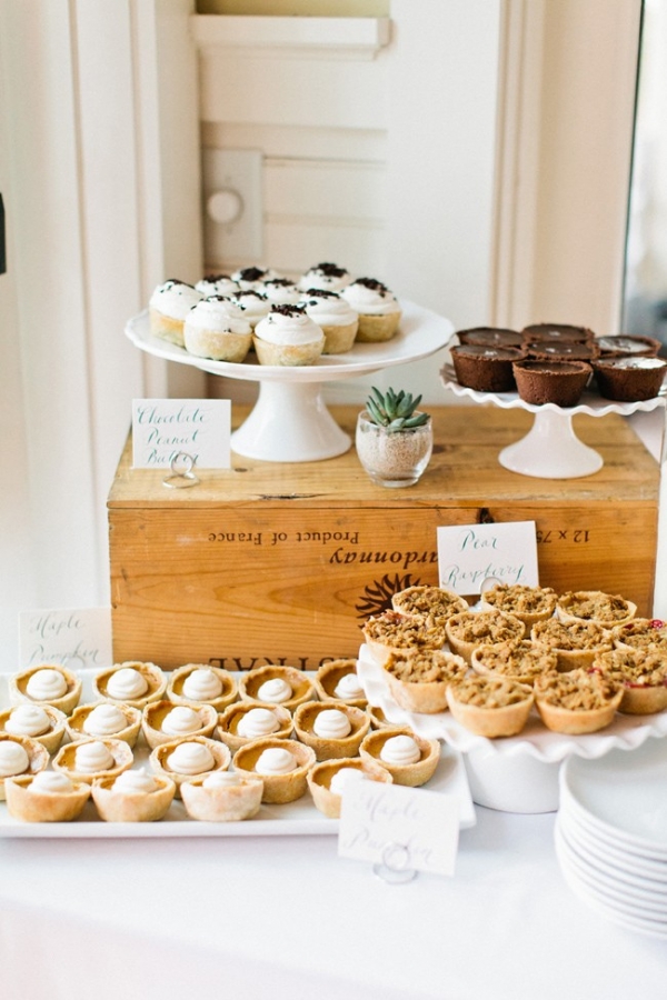 Green and White Coastal Wedding