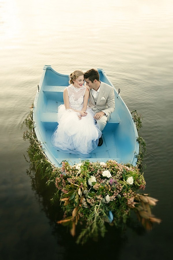 Vintage Rowboat Wedding Inspiration