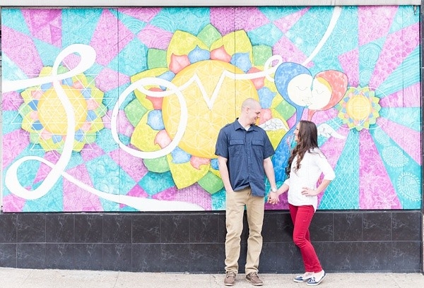 Colorful Arts District Engagement