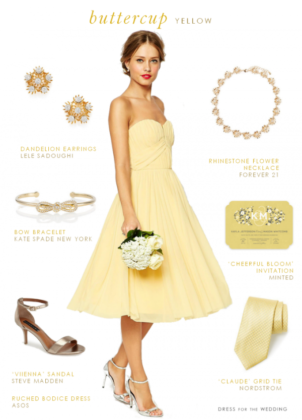 Buttercup Yellow Bridesmaid Inspiration