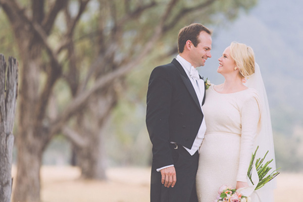 White Tie Teepee Country Wedding