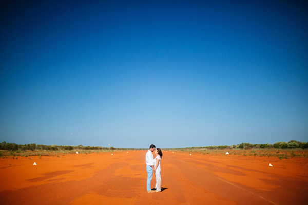 Romantic Eco Beach Broome Wedding