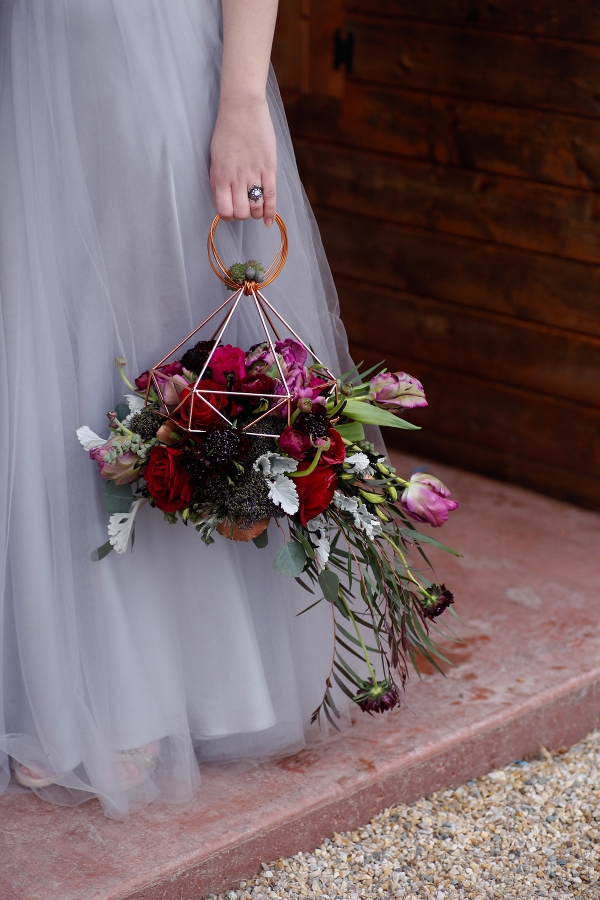 Moody and Unconventional Farm Wedding Inspiration