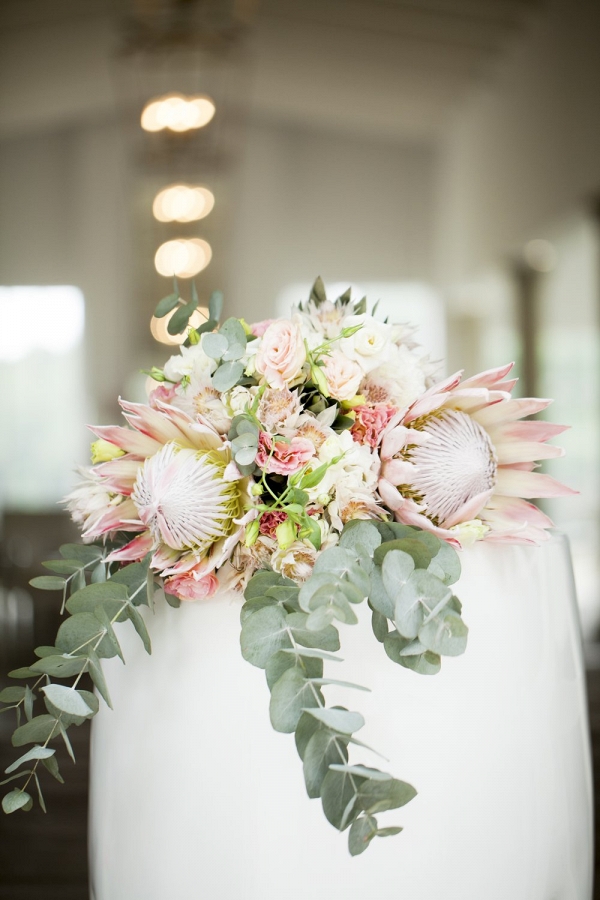 Blushing Bride Protea Wedding