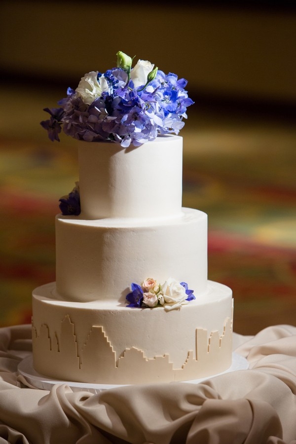 Classic Blue Wedding at Hilton Austin