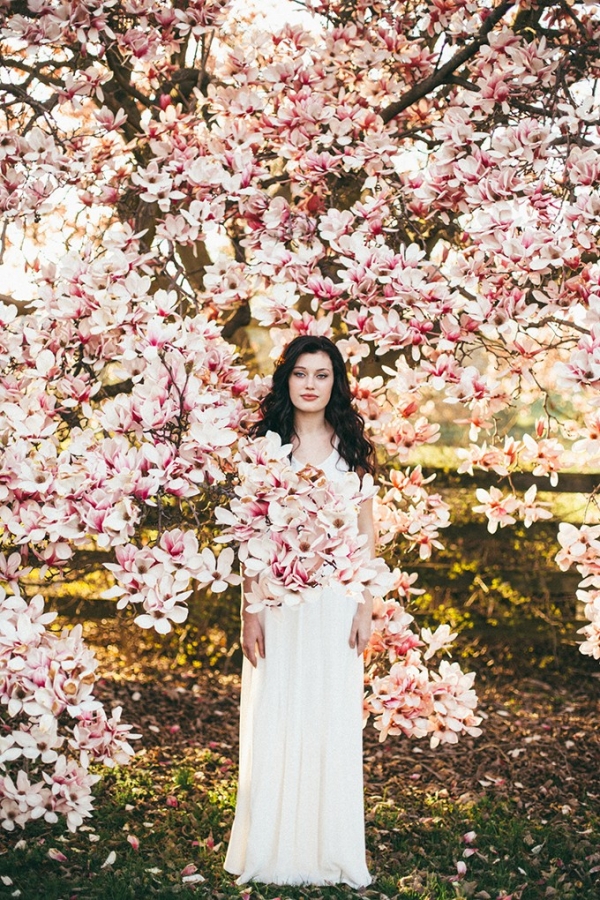 Floral Springtime Bridal Portraits