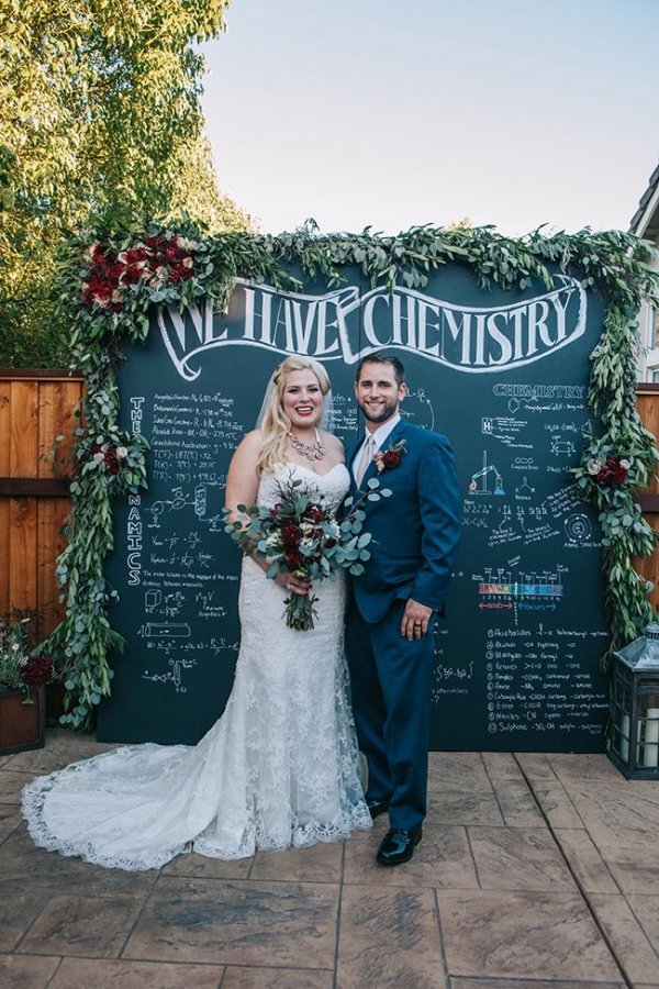 Northern California Organic Chemistry Wedding