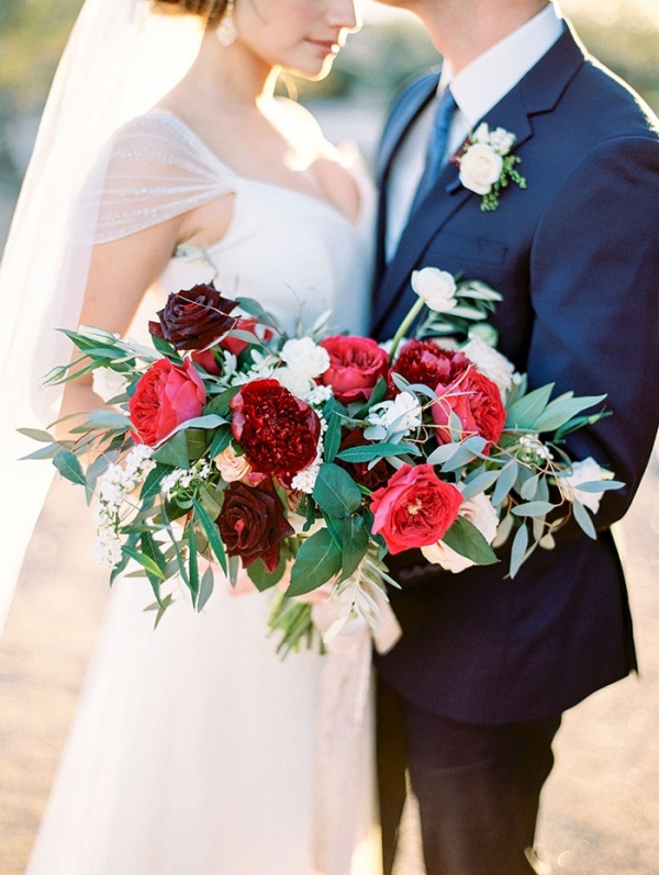 Something Blue and Bold Wedding Shoot