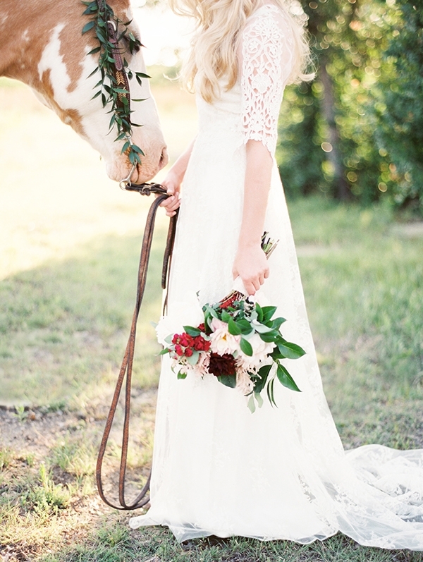 Glamorous Country Wedding Shoot in Blue, and Gold