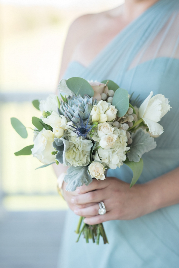 Nashville Ivory And Blue Spring Wedding