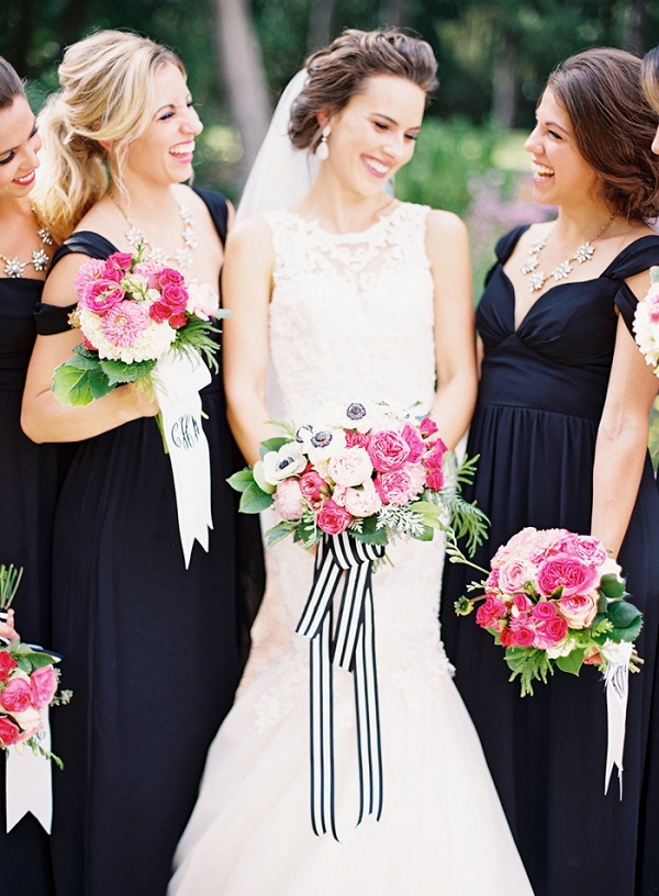 Black Tie Real Wedding Inspired by Kate Spade