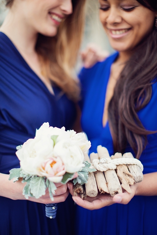 Chic Nautical Seaside Wedding Shoot