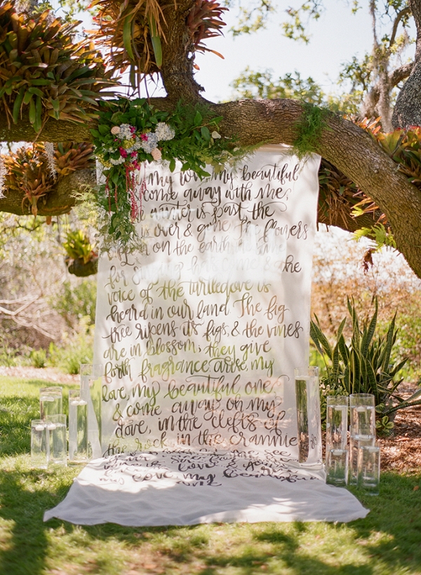 Vintage Florida Garden Wedding Inspiration