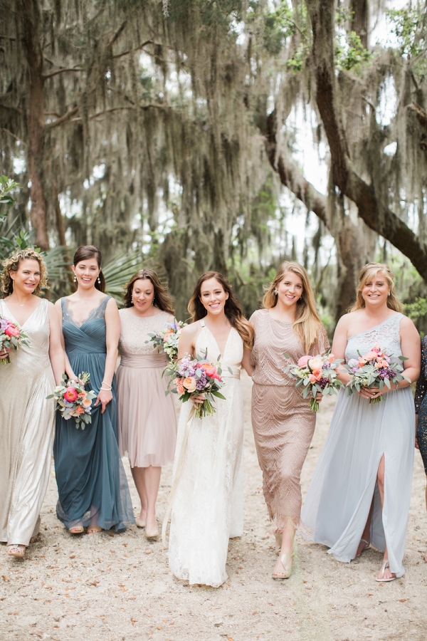 Colorful Rustic Boho Amelia Island Wedding