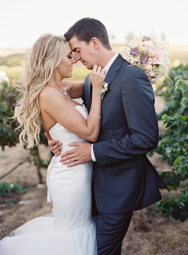 Rustic Glam Vineyard Wedding