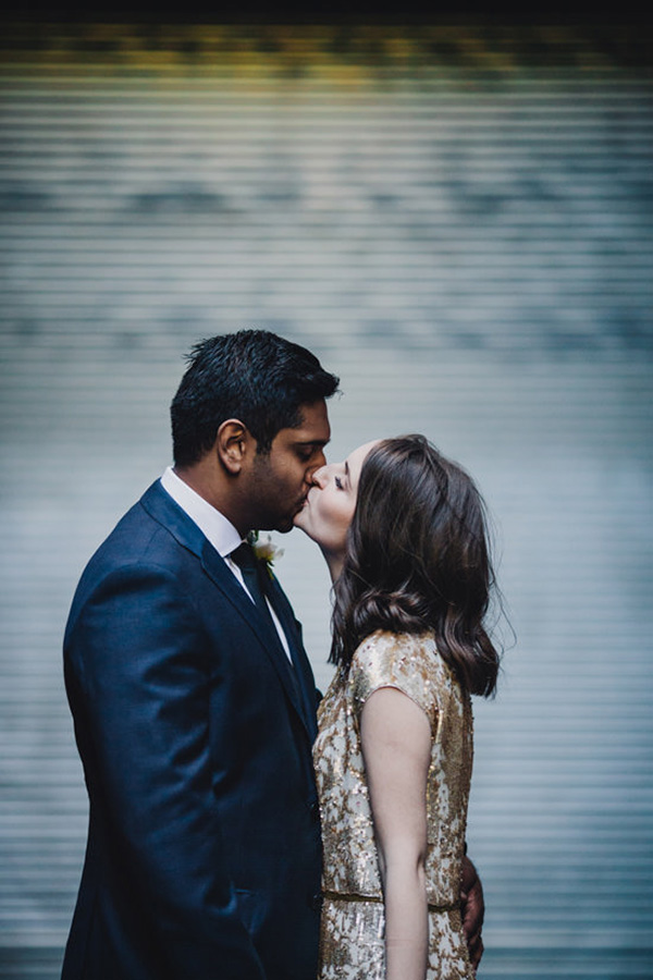 Melbourne Gold Urban Wedding