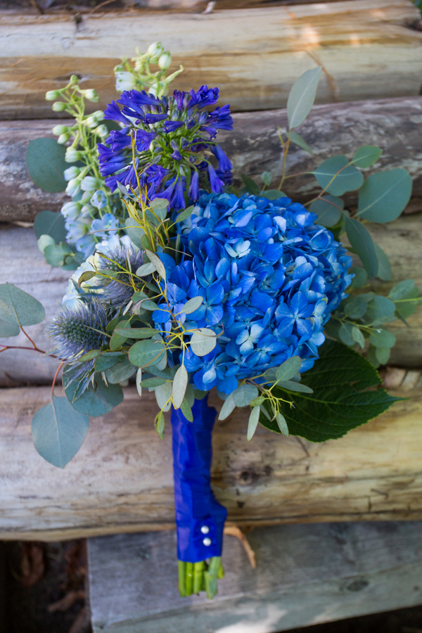 Classic Blue and White Country Club Wedding