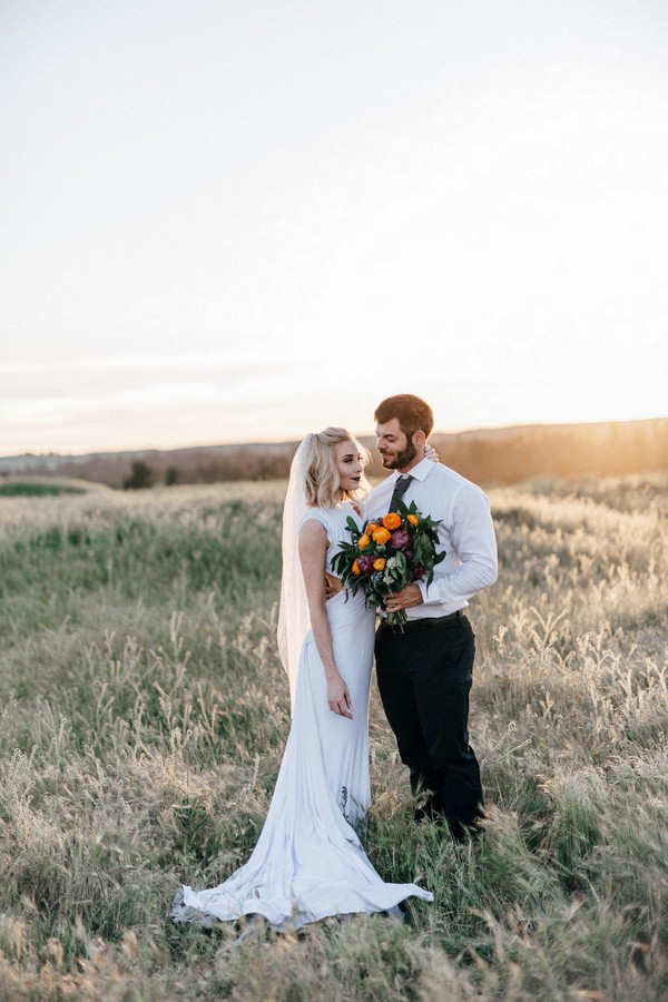 Formal Bridal Portrait Session in North Idaho