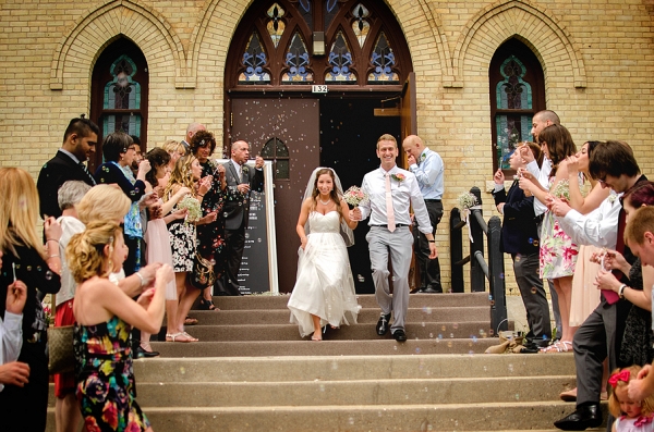 Intimate Church Wedding With Dessert Reception