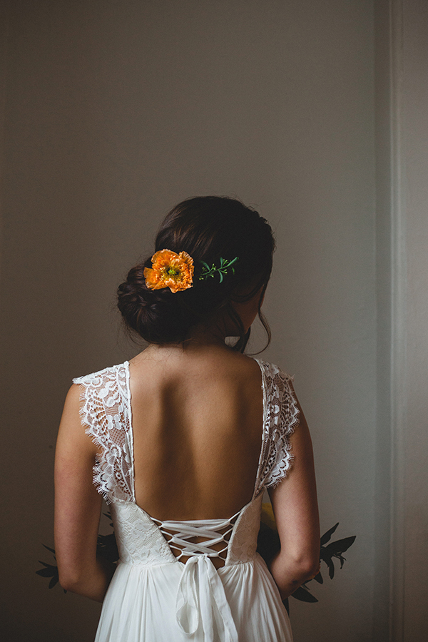 A Poppy-Filled Bridal Shoot in Toronto