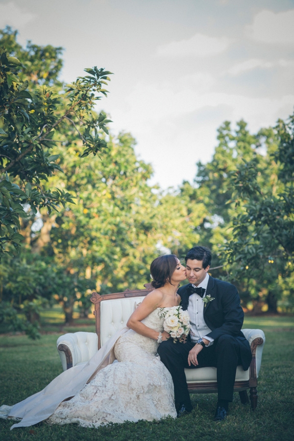 Chic Vintage Florida Wedding