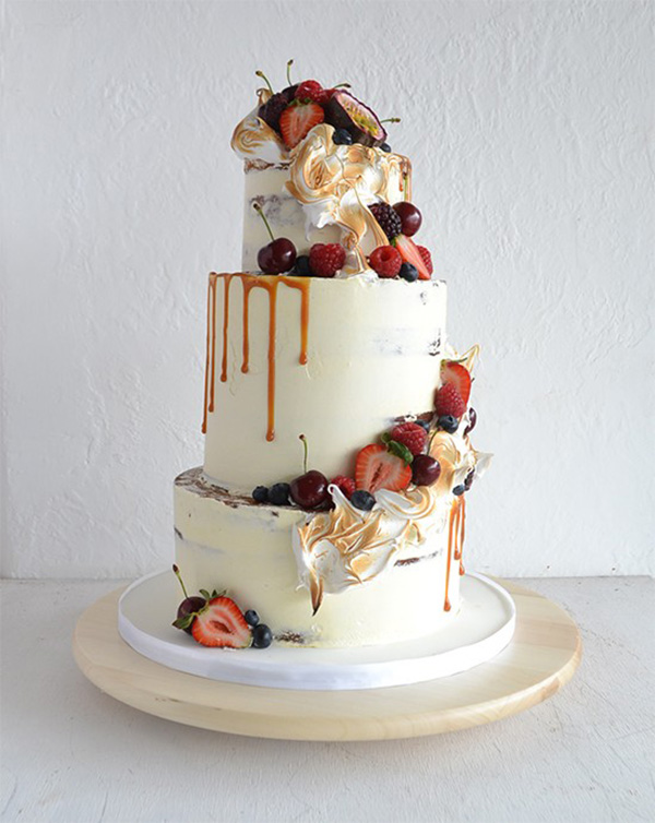 Beautiful Summer Wedding Cakes