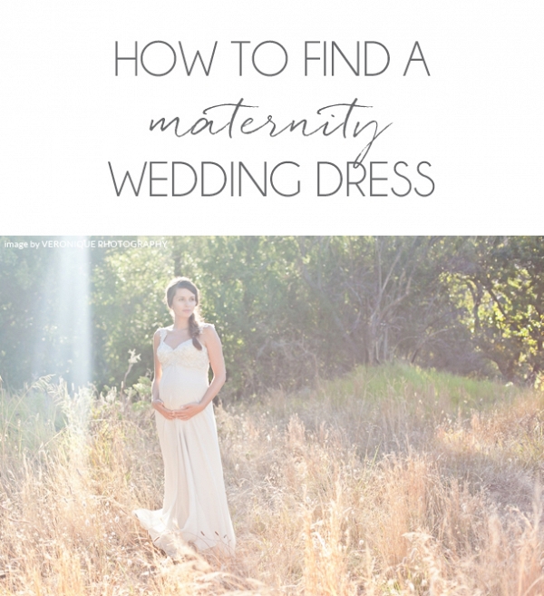 How to Find a Maternity Wedding Dress