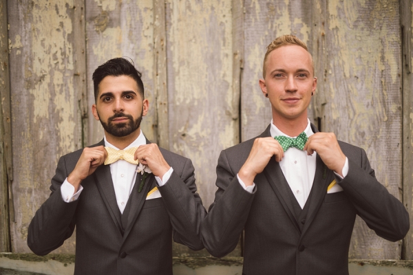 Dapper Wedding at a Victorian Mansion