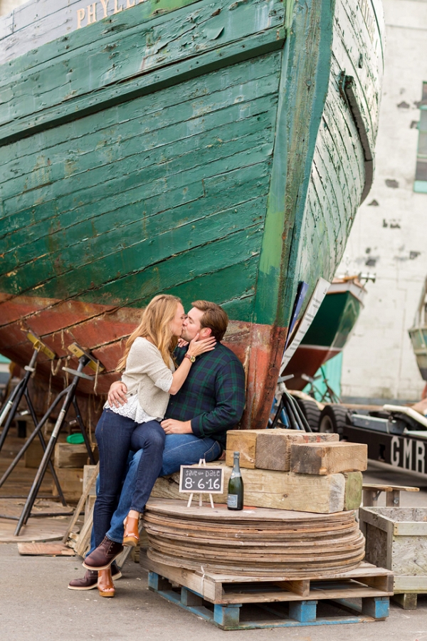 Nautical Boatyard Engagement in Gloucester