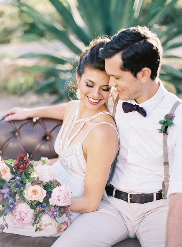 Desert Chic Wedding Shoot with Modern Glam Styling