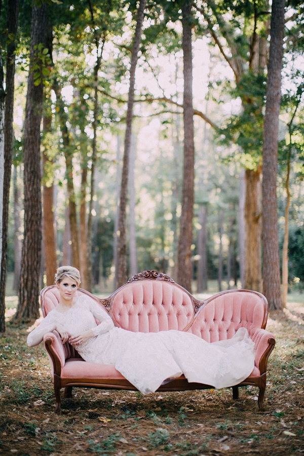 Romantic Glam Bridal Portraits