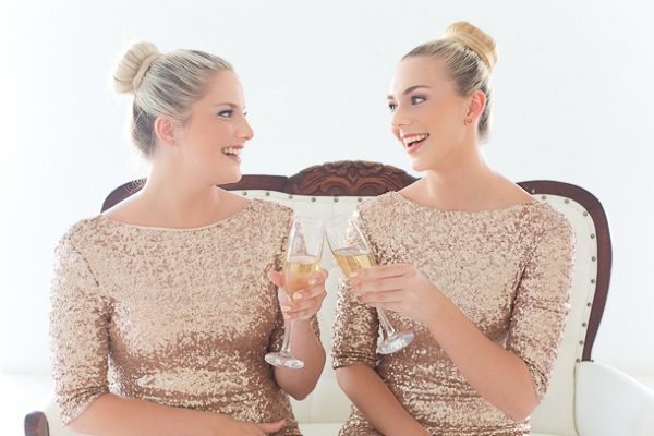 Sequin & Sparkle Bridesmaid Dresses