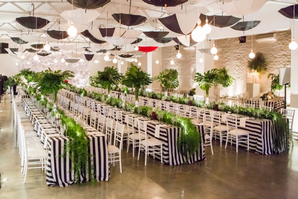 Bold Monochrome Couture Inspired Wedding