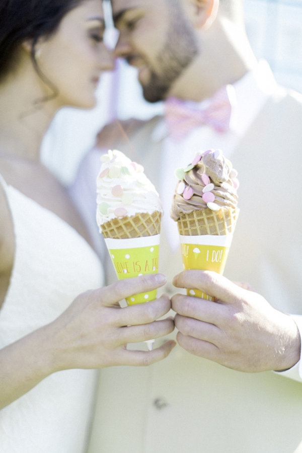 Citrus Inspired Vineyard Wedding Style