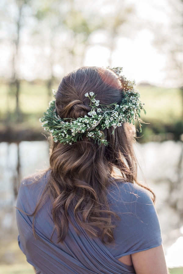 Gray-Blue & Pink Timeless Farm Wedding Style