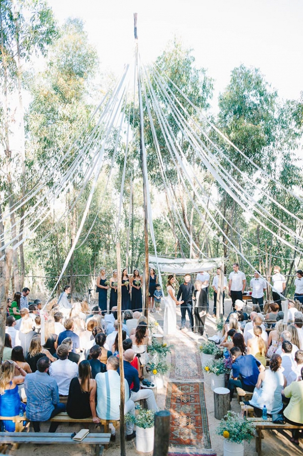 Rustic Pastel Geometric Wedding