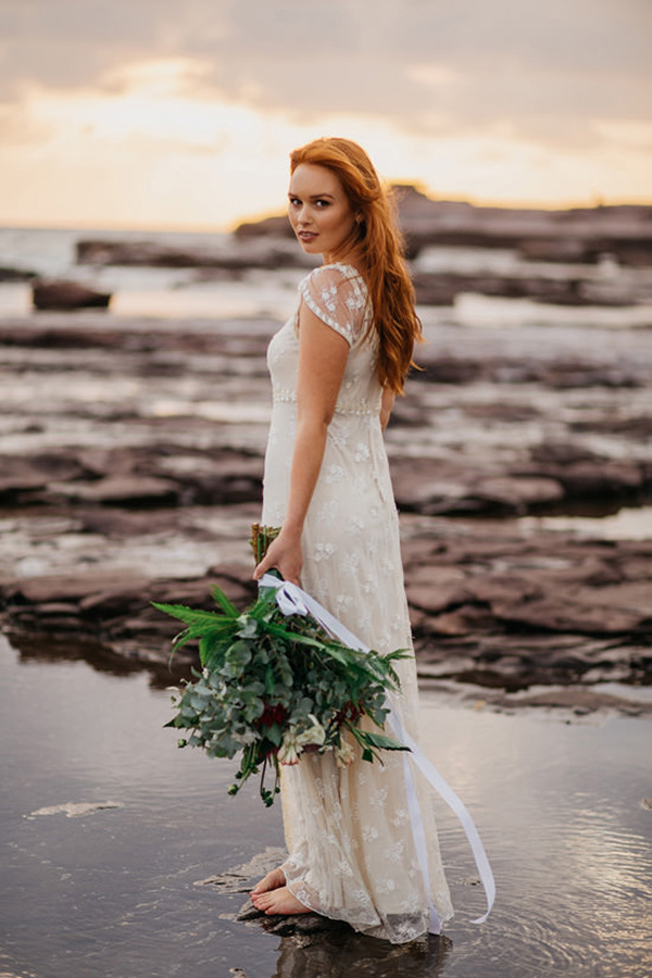 Windswept Coastal Bride Inspiration