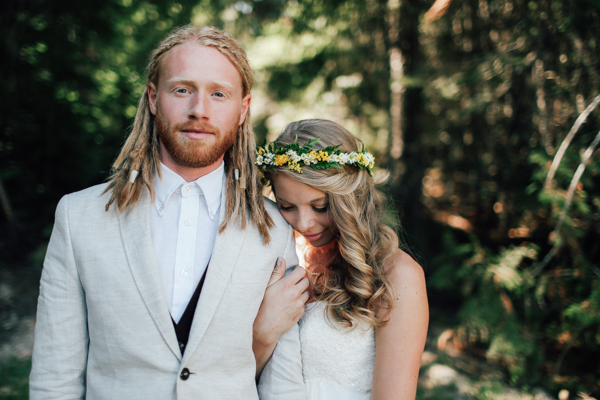 Organic Priest River Wedding