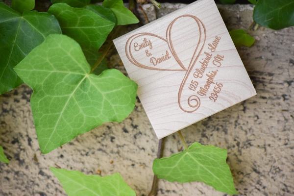 Custom Wedding Invitation Return Address Stamps