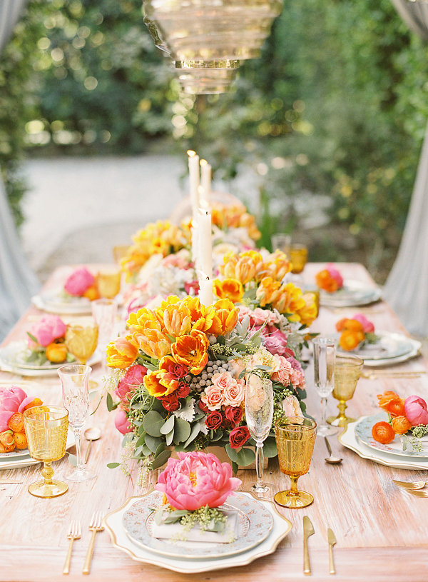 Decadent Wedding Inspiration In Vibrant Hues