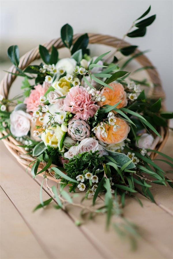 Country Garden Inspired Bridal Bouquet Recipe