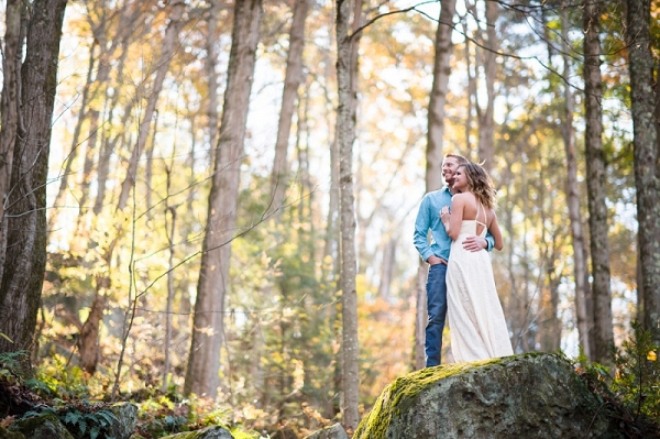 Woodsy Engagement Session