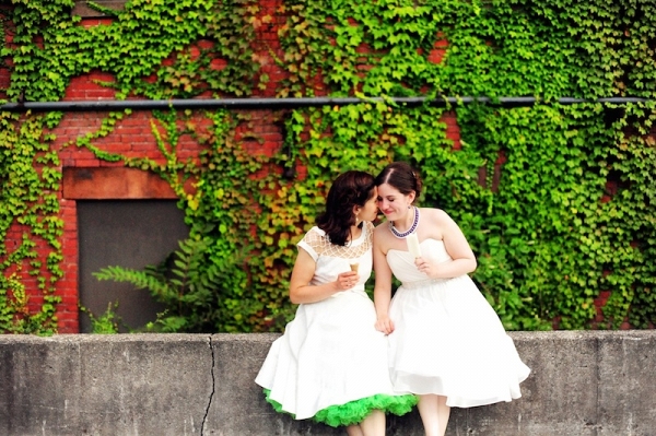 An Adorable Music-Themed Wedding