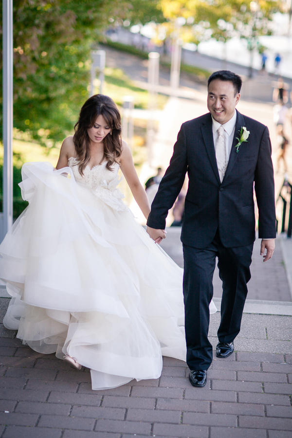 Elegant Purple Gold Wedding