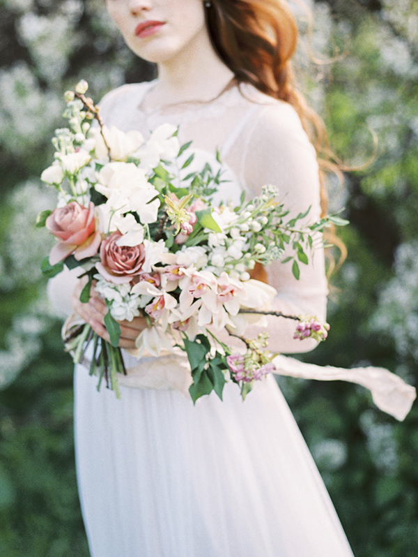 DIY Heart-Shaped Spiral Bouquet