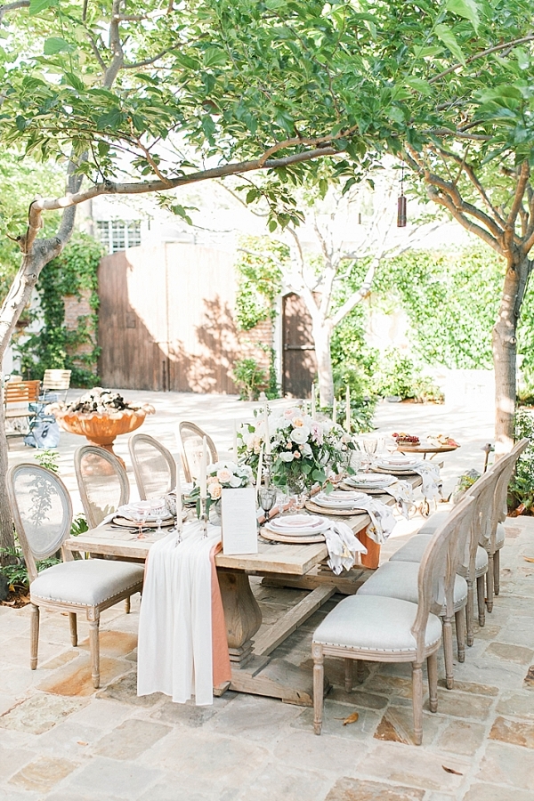 Romantic Wedding Inspiration at The Villa