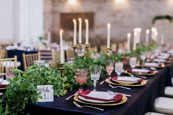 A Romantic Red, White & Blue Wedding