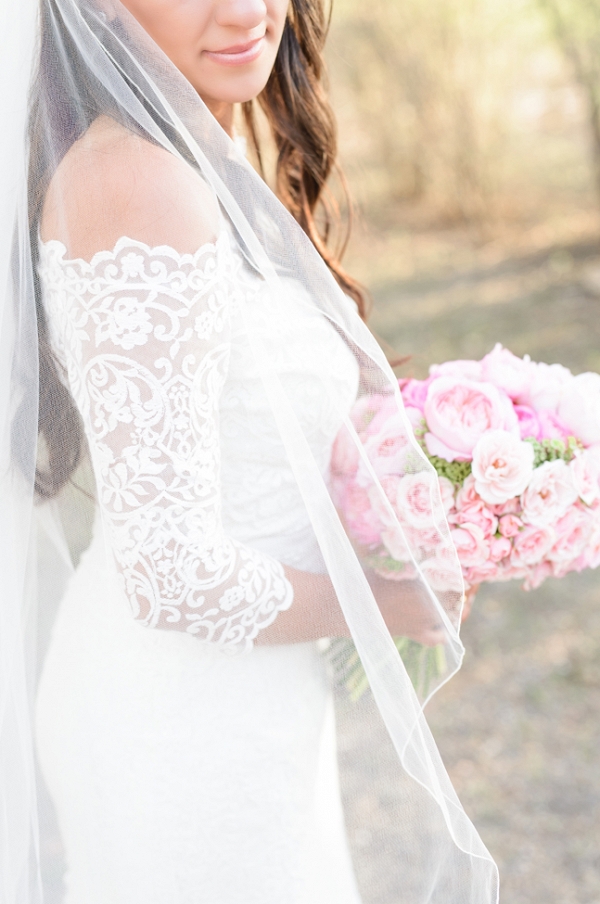 Arizona Blush Vintage Backyard Wedding