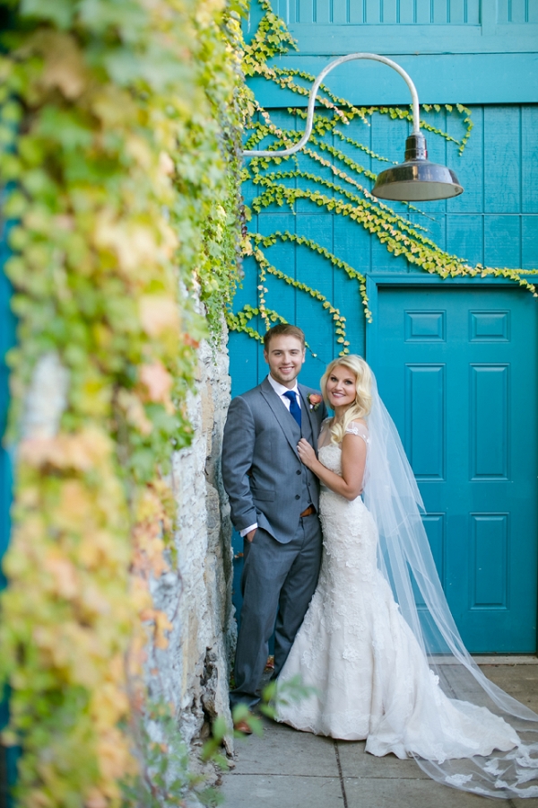 Nicollet Island Pavilion Romantic Fall Wedding