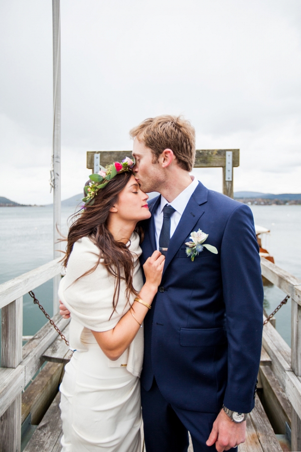 Harbor Wedding In Maine